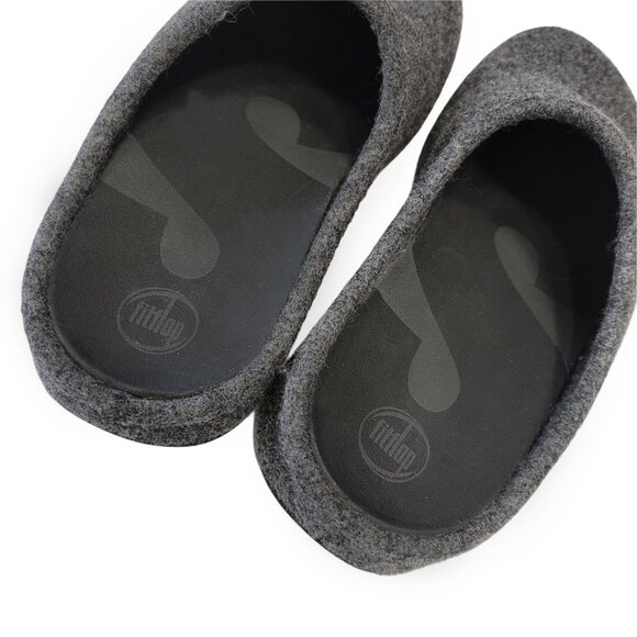 FitFlop Women's Shuv Cushy Felt Clog Slippers - Picture 6 of 8